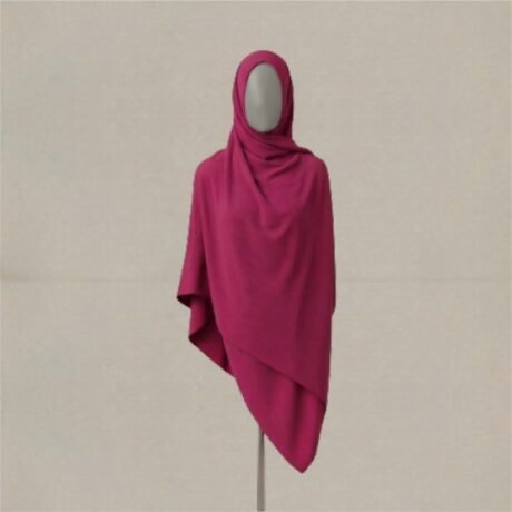 Wild Blossom – Vibrant Pink Hijab