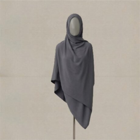 Silver Cloud – Light Grey Hijab