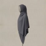 Silver Cloud – Light Grey Hijab
