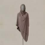 Ancient Bark – Dark Brown Hijab