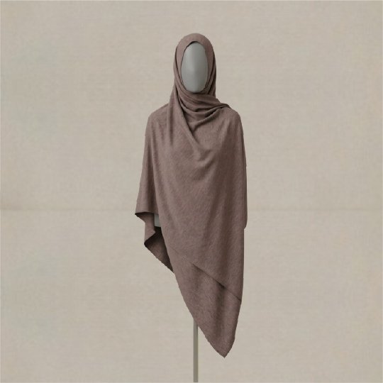 Ancient Bark – Dark Brown Hijab