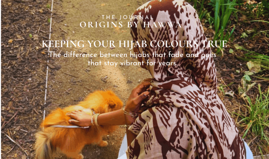 Keeping Your Hijab Colours True