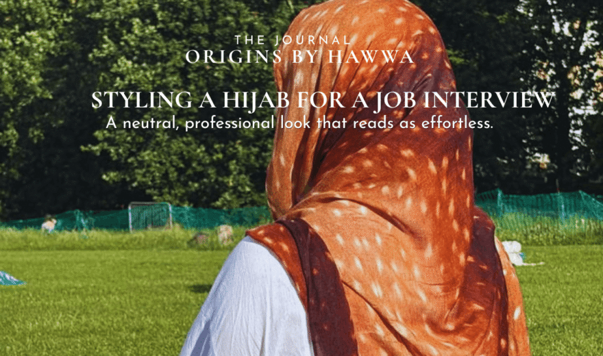 How to style a hijab for a job interview and look effortlessly professional